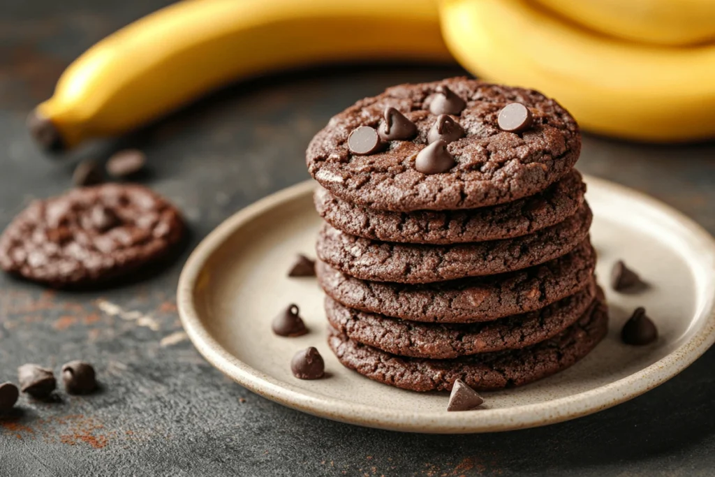 Easy brownie box mix with bananas recipe for cookies