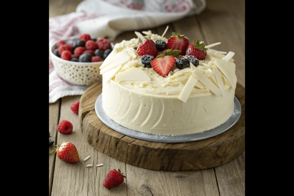 White Chocolate Cake Gluten Free Recipe