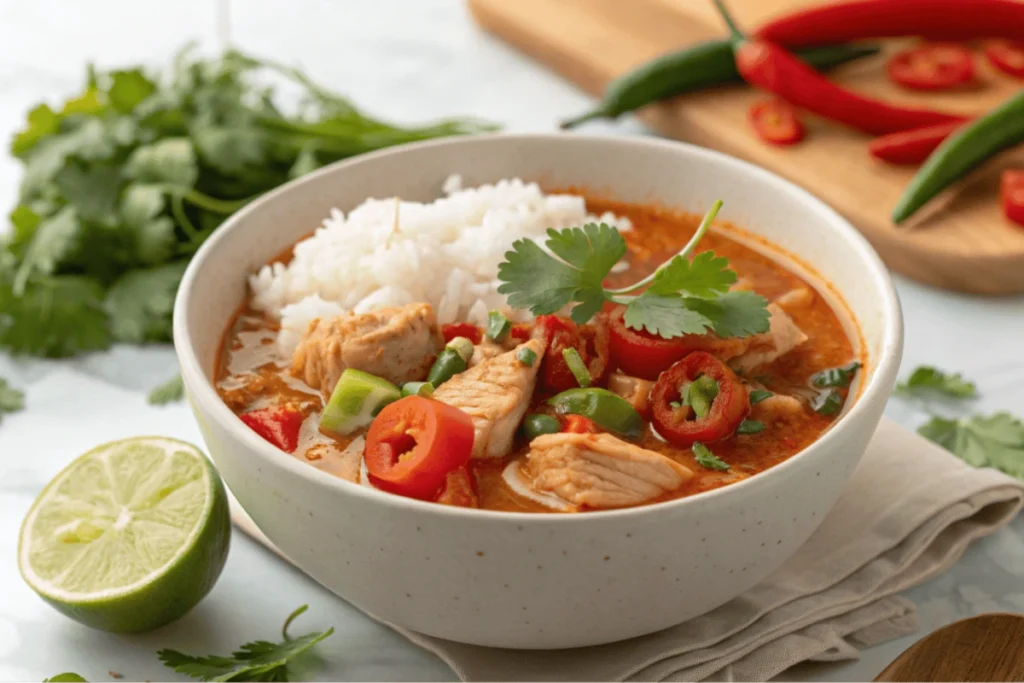 Chopt Spicy Chicken Soup Recipe with Rice