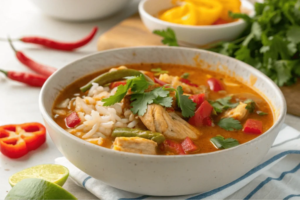 Chopt Spicy Chicken Soup Recipe with Rice