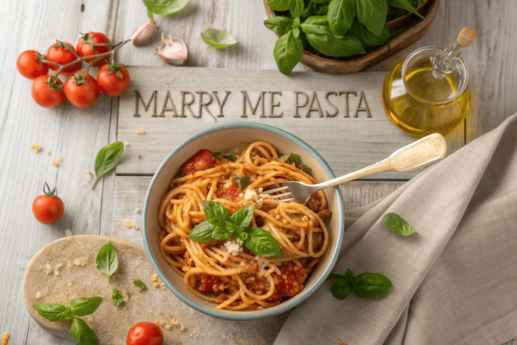 Why is it called "marry me pasta"