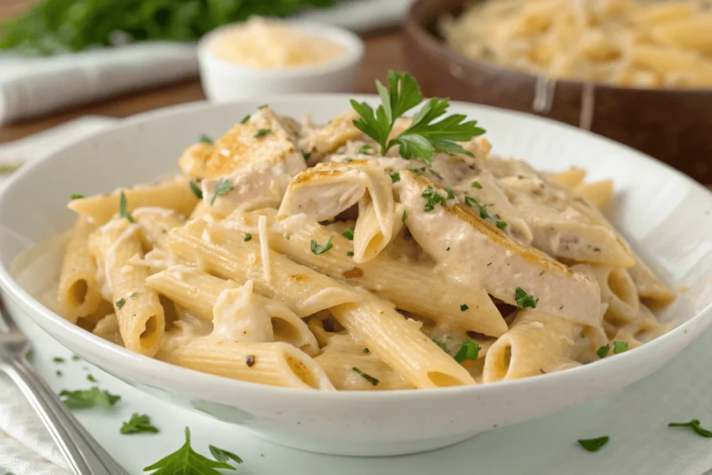 Irresistible Crack Chicken Penne Recipe