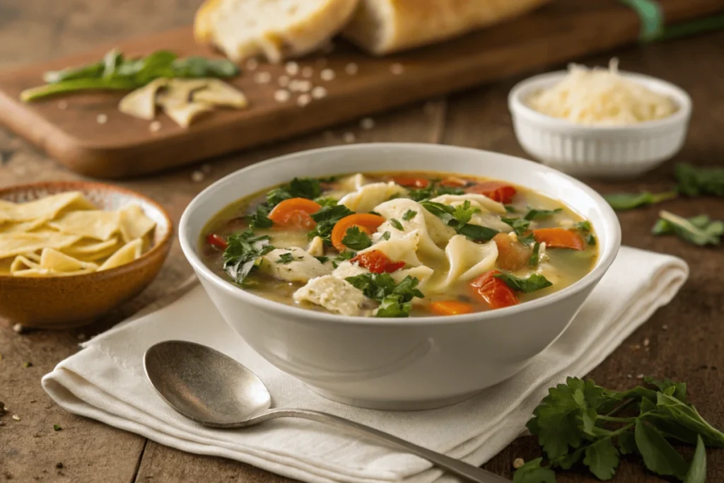 Homemade Carrabba's Chicken Soup Recipe